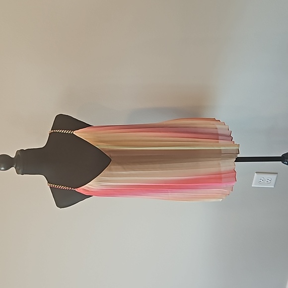 NWT Scotch & Soda | Pleated Rainbow Sleeveless Top | Womens 40 (Large) - Picture 4 of 9